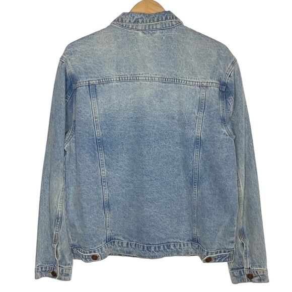 Playboy By PacSun Medium Wash Vintage Fit Jacket size Large - Picture 3 of 14